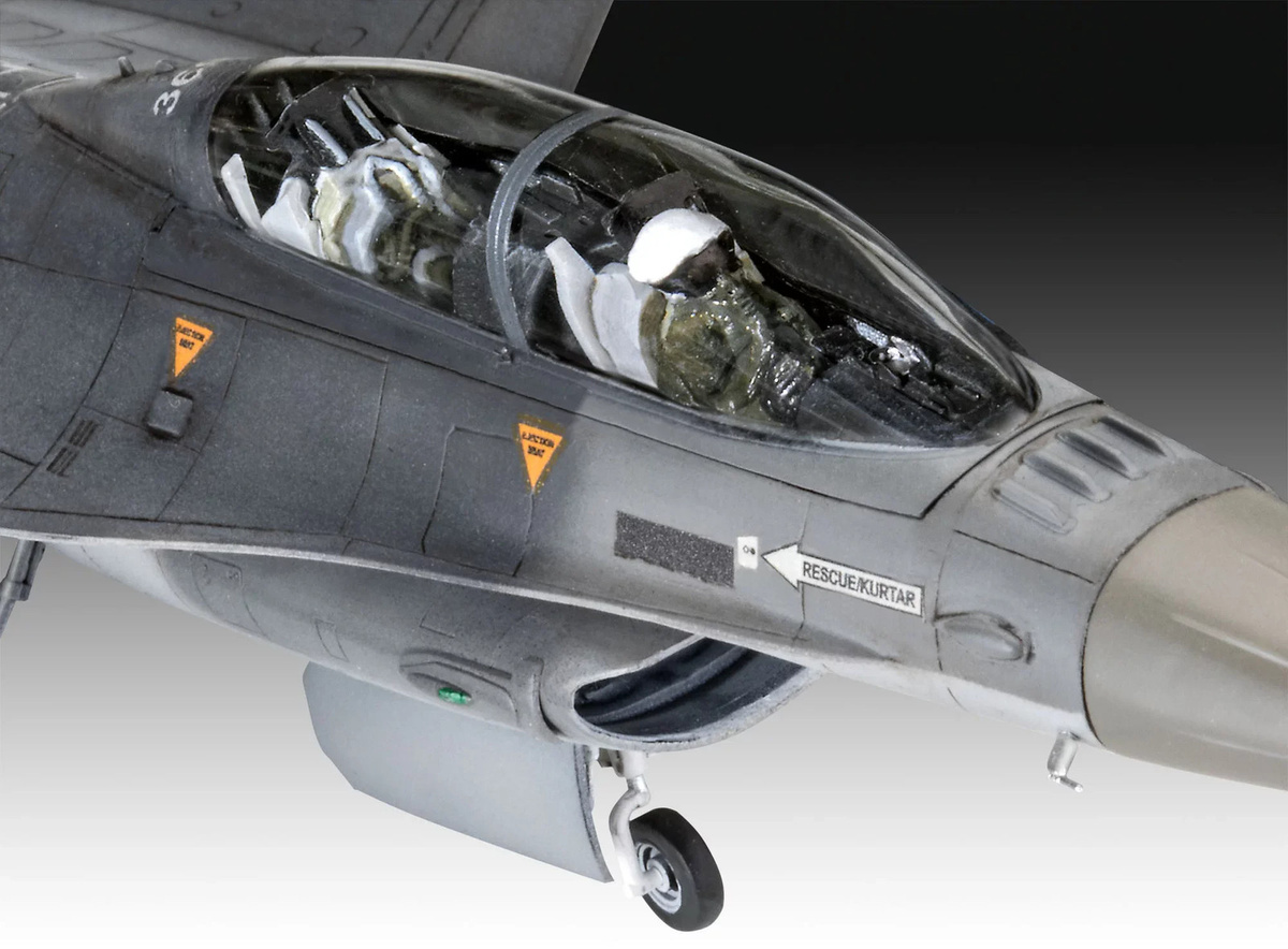 Revell F-16D Fighting Falcon, Modellbau, 1:72, ab 12 Jahren - Bild 4