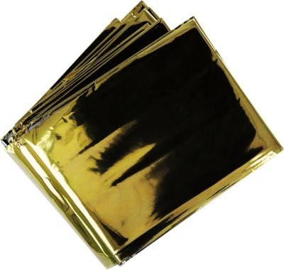First Aid Only Rettungsdecke aus Polyesterfolie in Silber/Gold, B: 210 cm, T: 160 cm - Bild 1