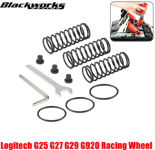 Logitech Bremspedal-Federsatz in Schwarz für G25 G27 G29 G920 Racing Wheels HB-1034-BK - Bild 1