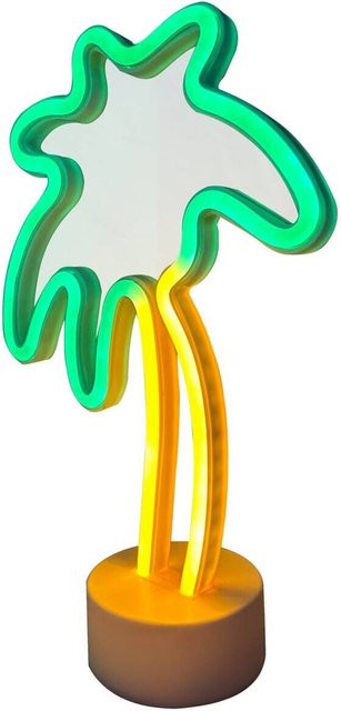 POCOline LED-Neon-Leuchte Palme B/H/T: 18,5 x 29,5 x 8,5 cm - Bild 1