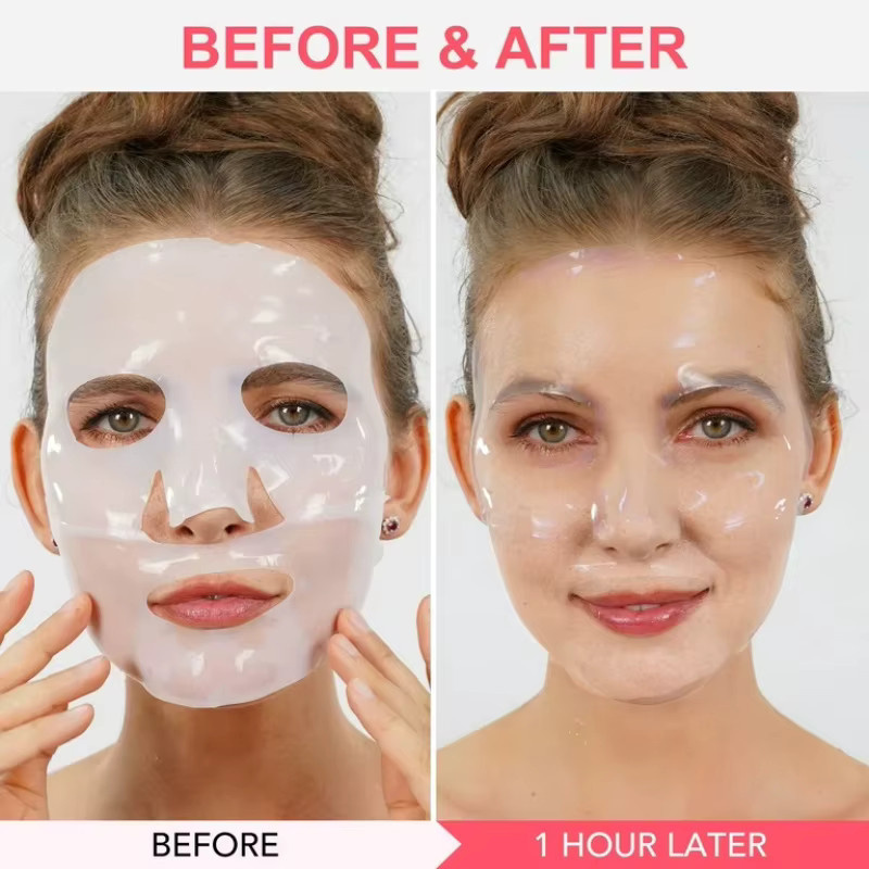Hoygi Pink Bio Collagen Gel Salmon Pdrn Gesichtsmaske, Unisex - Bild 2