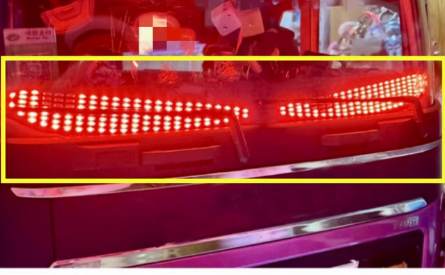 SCALECLUB LED Dämon Auge Dekoration Licht für 1/14 RC Lkw Anhänger Kipper - Bild 1