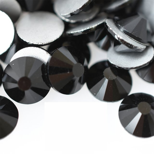 Strass Lose Steine Kristalle, Schwarz, DIY Charme - Bild 1