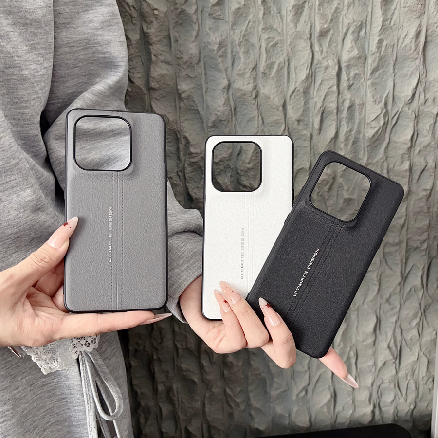 Motorola Signature Case Matte Hard Leather Schutzhülle für Motorola Edge 70 Ultra und X70 Air Pro in Weiß - Bild 3