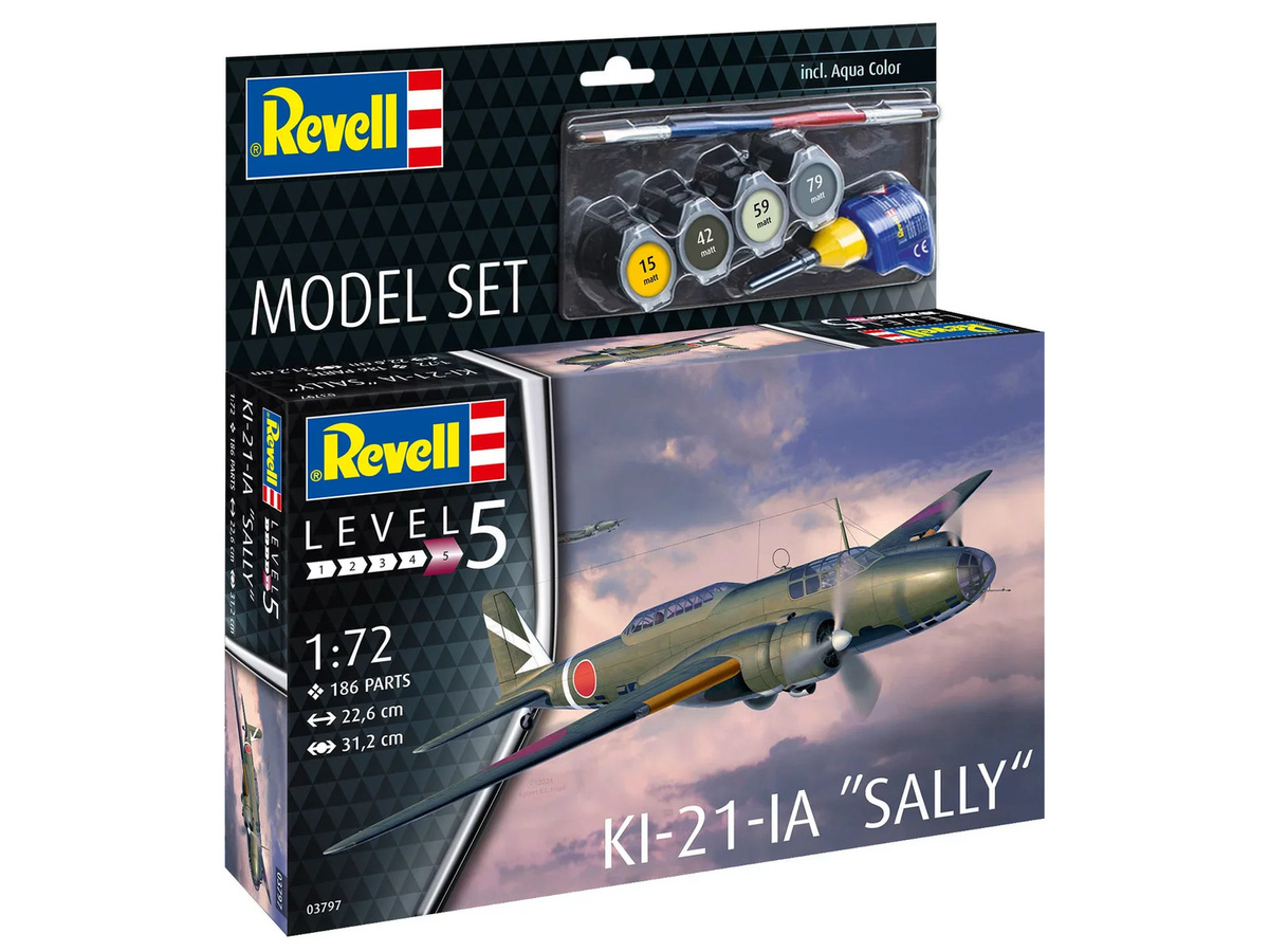 Revell Model Set Ki-21-la "Sally", Fahrzeuge, ab 14 Jahren - Bild 2