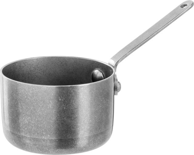 VEGA Mini Stielkasserolle Pani im Vintage-Look, 6er Pack, Silber, Durchmesser: 7 cm, Höhe: 4,5 cm - Bild 1