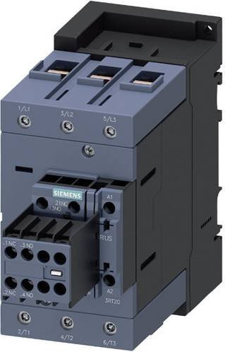 Siemens Schütz 3RT2045-1NB34 in Grau mit 2 Schließern, 2 Öffnern, 142kW, 1000V, 77A und Varistor - Bild 1