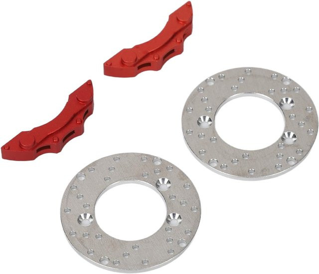 Traxxas RC Aluminium Disc Bremsscheibe Bremssattel Set, Grau, Metall - Bild 1