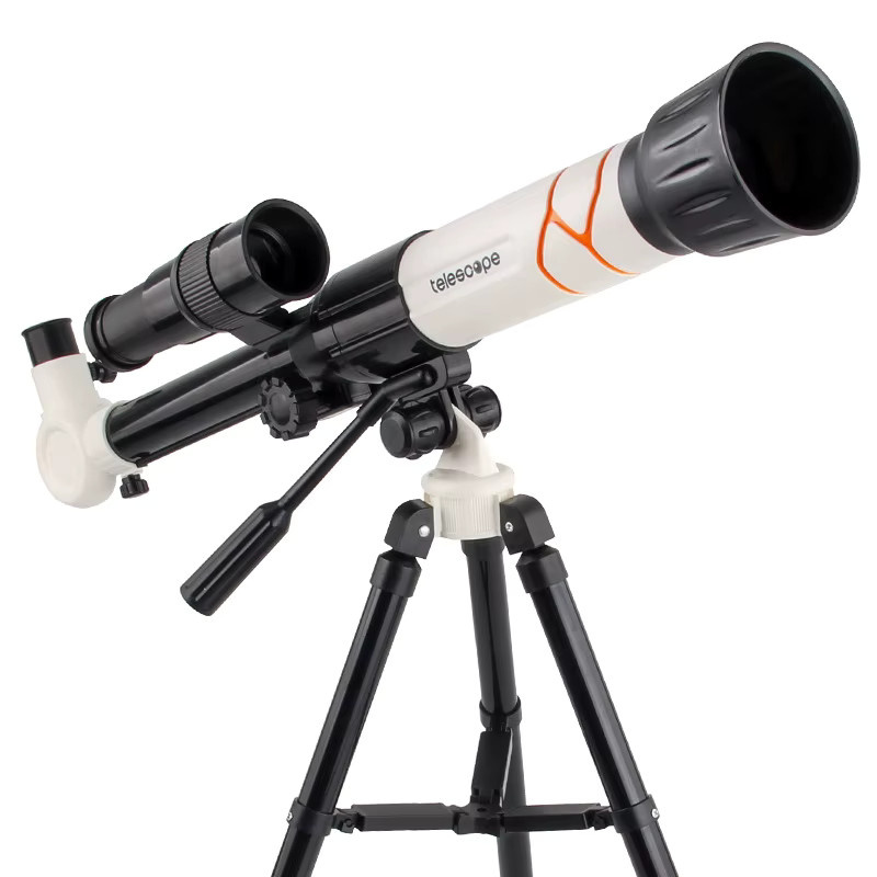 CONUSEA Kinder-STEM-Teleskop, Weltraum, mit 3 Okularen, Weiß - Bild 3