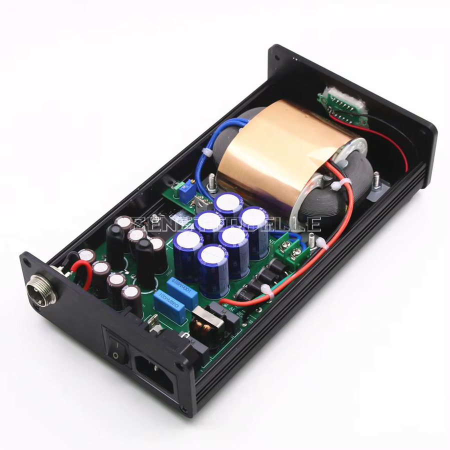 SENGTERBELLE 50W HiFi Ultra-Low Noise DC12V Lineares Netzteil LPS in Schwarz für Audio-Anwendungen mit DC 5V/9V/12V/15V/18V/19V/24V - Bild 2