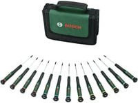 Bosch Präzisions-Schraubendreher-Set, 13-teilig, Schwarz-Multicolor - Bild 2