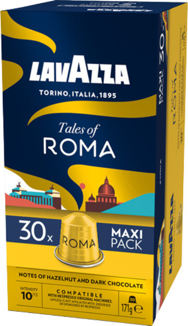 Lavazza Tales of Roma 10, Kaffeekapseln, Nespresso kompatibel, 30 Stück - Bild 1