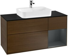 V&B Waschtischunterschrank Finion in Lackausführung, Breite: 120 cm, Tiefe: 50,1 cm, Höhe: 50,1 cm - Bild 1