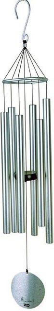 Yiran Furniture Metallwindspiel aus Metall in Grau als Gartendekoration und Geschenk für Erwachsene - Bild 1