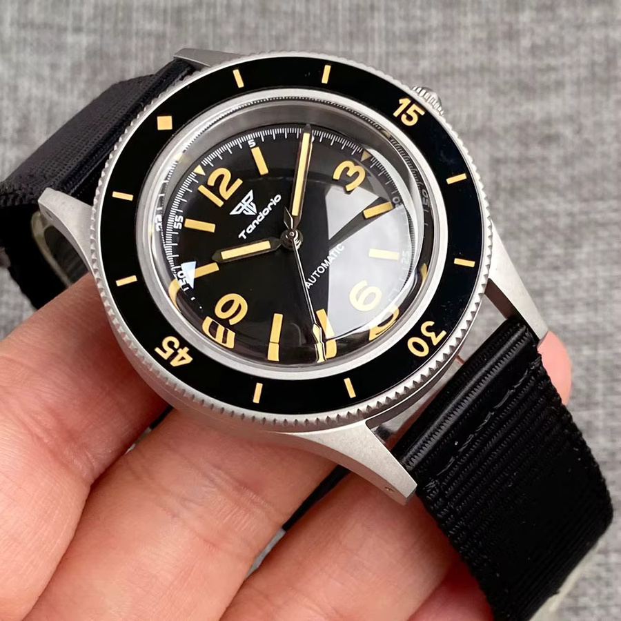 Tandorio Armbanduhr Automatik, Edelstahl, Saphirglas, 20 ATM, Herren - Bild 3
