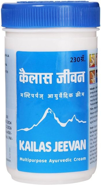 Kailas Jeevan Ayurvedische Mehrzweckcreme für Füße, 230g, Unisex - Bild 1