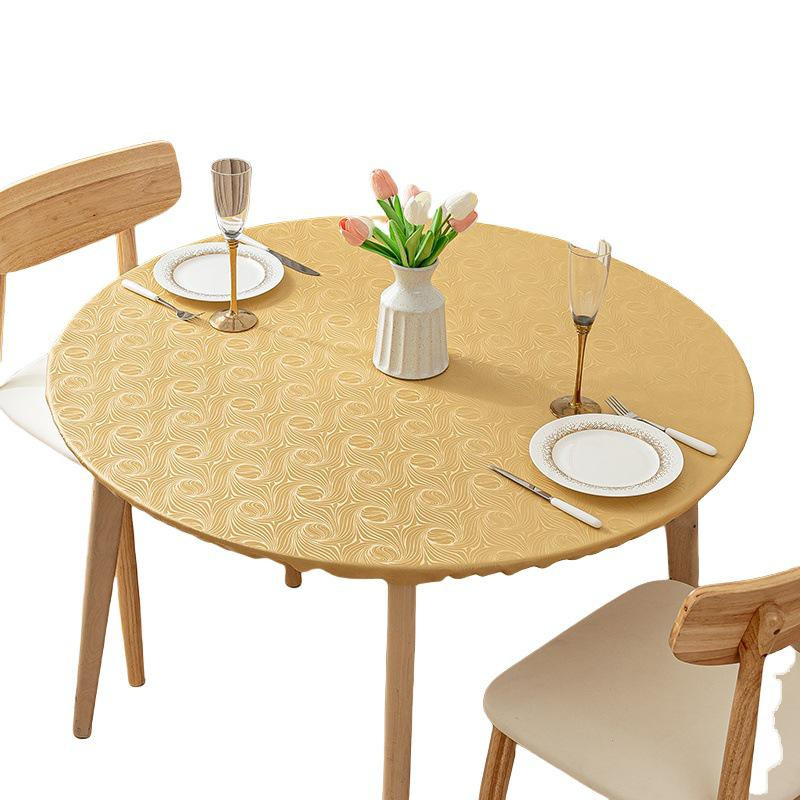 Runde Tischdecke von HomeHarmony, wasserdicht und rutschfest, ölabweisend und verbrühungssicher, Durchmesser: 60 cm - Bild 2