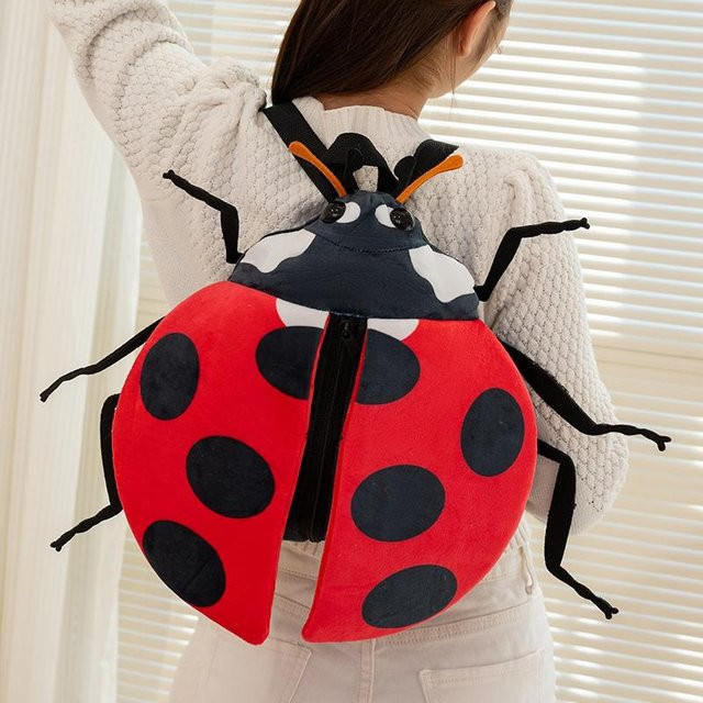 Yiran Health & Beauty Libellen Plüsch Rucksack, Plüschtier Umhängetasche - Bild 1