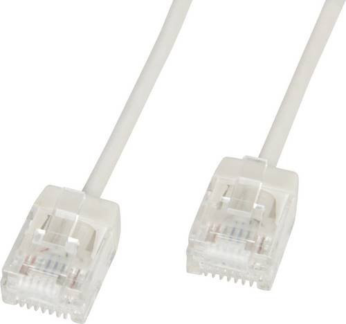 Roline RJ45 Patchkabel CAT 6a U/UTP Ethernet LAN in Grau, Länge: 1,5 m - Bild 1