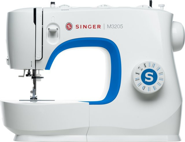 SINGER Nähmaschine M3205 in Weiß und Blau - Bild 1