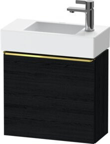 Duravit Waschtischunterschrank D-Neo in Weiß Hochglanz, Wandmontage, 1 Tür, B/T/H: 48,4 x 22,2 x 44 cm - Bild 1