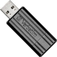 Verbatim PinStripe USB-Stick 32 GB Schwarz USB 2.0 USB-A - Bild 3