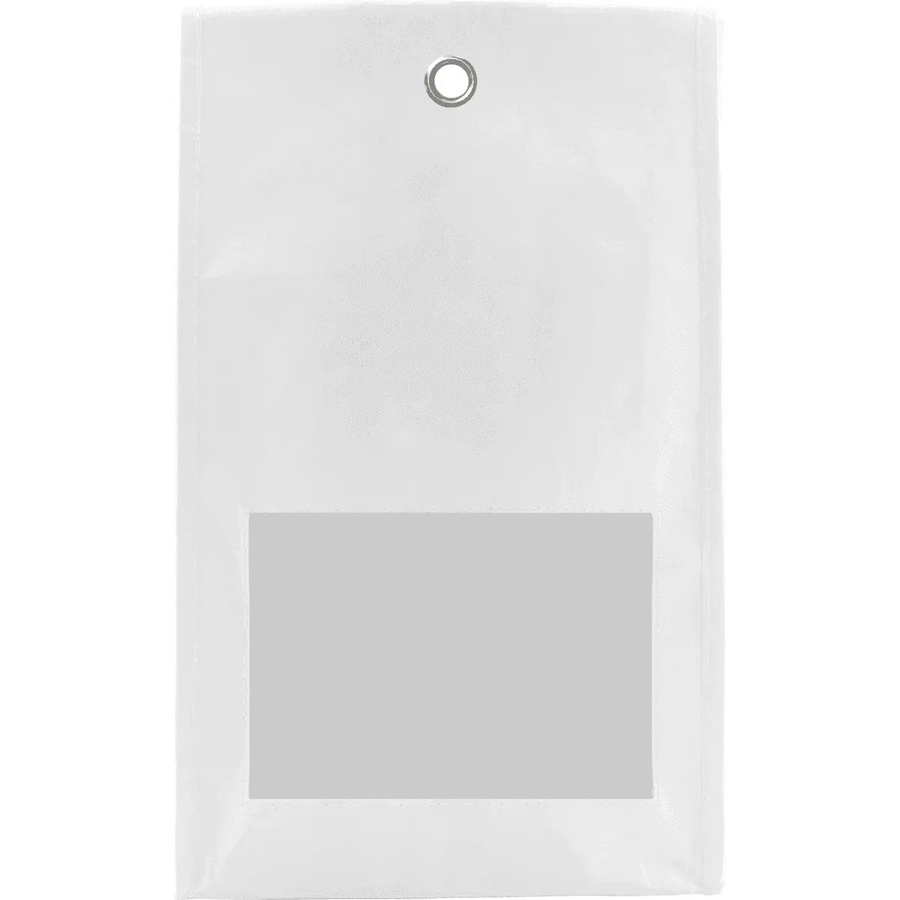 Nicolas Vahe Geschenktasche groß aus Kraftpapier in Weiß und Transparent, B: 40 cm, H: 40 cm, T: 14 cm - Bild 1