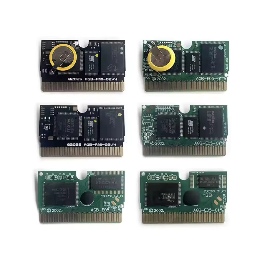 RTC Real Clock Flash Cart Spielmodul für GBA mit angepasstem Pokemon-RPG in Grün - Bild 2