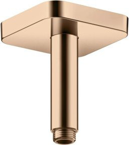 Hansgrohe Axor Softsquare Deckenanschluss eckig in Poliert Rotgold - Bild 1