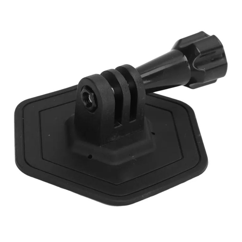 Fishine Flexible Klebehalterung für Action Kamera, Basis für Insta360 Black und Action 4, Farbe: Black - Bild 2