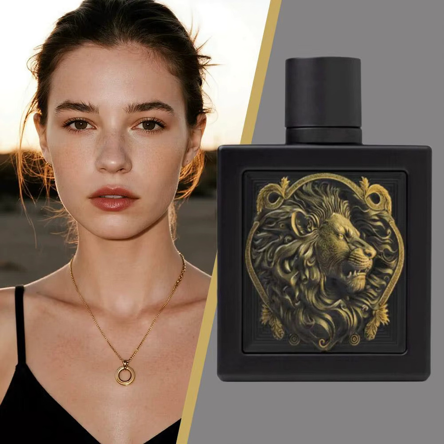 Roxelis Schwarzer Löwenkopf Eau de Parfum, 100 ml, Unisex, Zimt, Amber - Bild 3