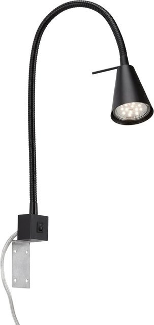 Briloner LED Bettleuchte Tuso, schwenkbar, Schwarz, Höhe: 40,3 cm, Breite: 21,7 cm - Bild 1