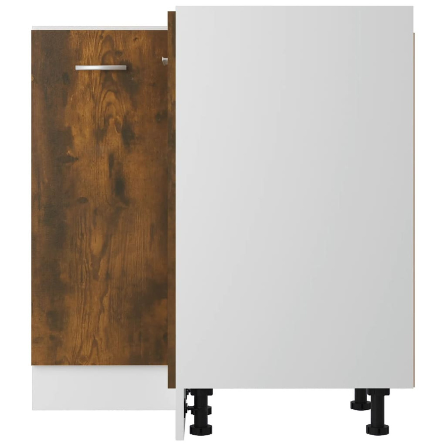 vidaXL Küchenschrank aus Holzwerkstoff in Räuchereiche, B/T/H: 75,5 x 75,5 x 80,5 cm - Bild 3