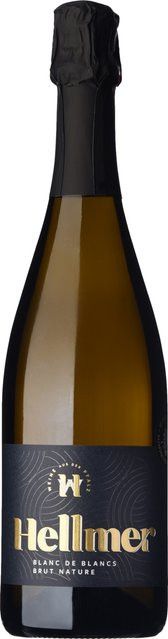 Hellmer Sekt Blanc de Blancs, Weissburgunder Chardonnay Auxerrois, 2020, Pfalz, Brut Nature, 11,5 % vol, 0,75 l - Bild 1