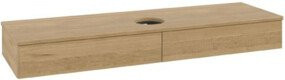 V&B Waschtischunterschrank Antao ohne Frontstruktur in Honey Oak, B/T: 160 x 50 cm - Bild 1