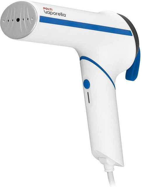 Polti Vaporella Travel Steamer GSM50B Handheld Dampfbürste, faltbar, Weiß/Blau - Bild 1