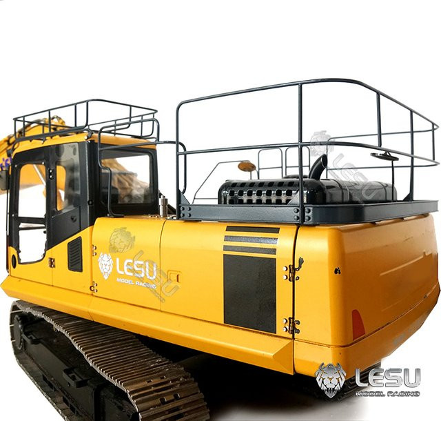 LESU Technischer Bagger AC360 Kabinenrumpf, Metallgeländer, 1:14 - Bild 1