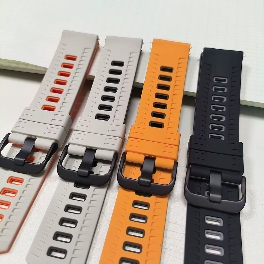 Suunto Uhrenarmband Silikon, 22 mm, Schwarz - Bild 2