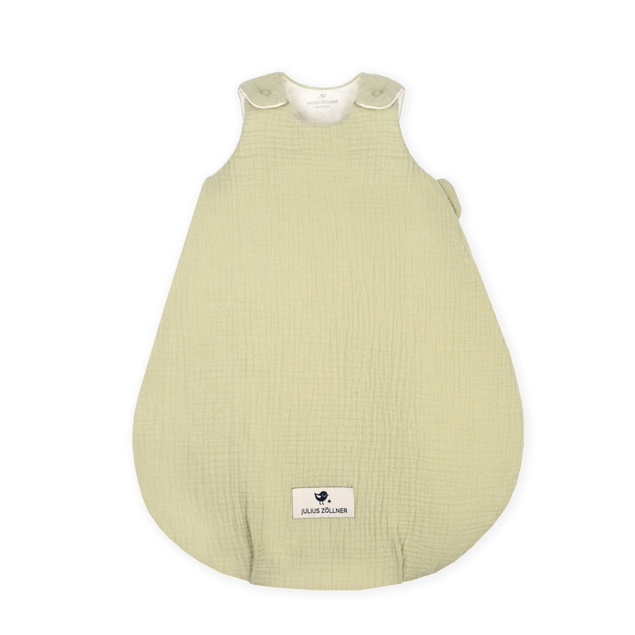 Zöllner Babyschlafsack aus Musselin in Lime für Babys Größe 56/62 - Bild 1