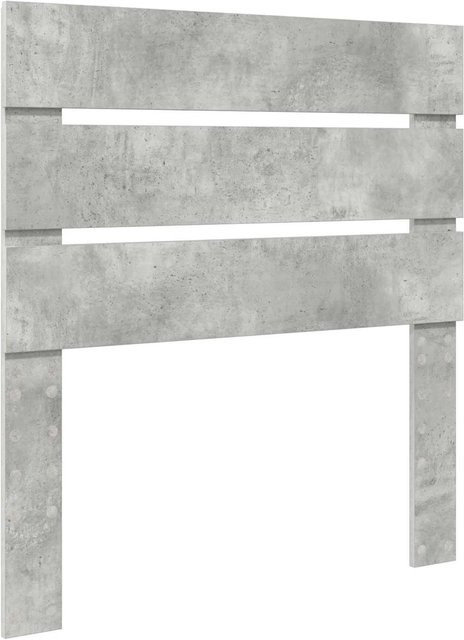 vidaXL Kopfteil in Betonoptik Grau aus Holzwerkstoff, Breite: 75 cm - Bild 1