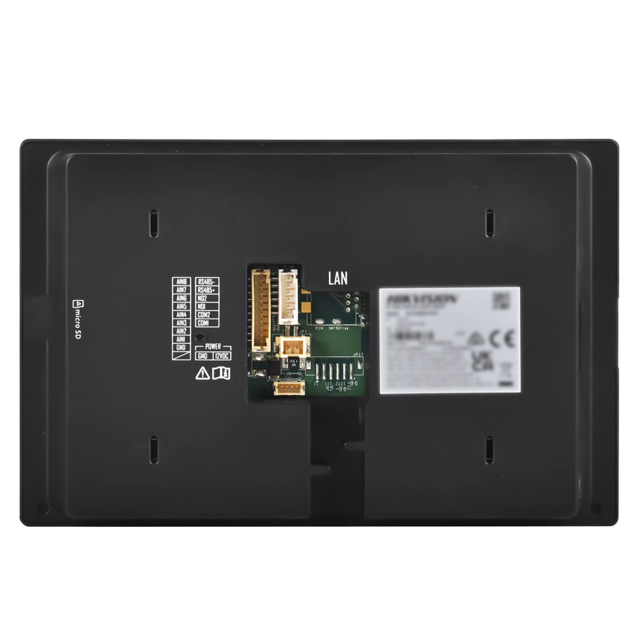 Hikvision DS-KH6350-WTE1 Video-Innenstation mit 7-Zoll TFT-Touchscreen, Sprachnachrichten-Unterstützung und Hik-Connect App Steuerung - Bild 5