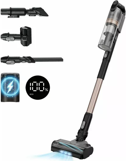Levoit LVAC-300 Plus Akku Staubsauger mit Display, HEPA-Filter und Anti-Tangle-Roller, 240W, Multicolor - Bild 2