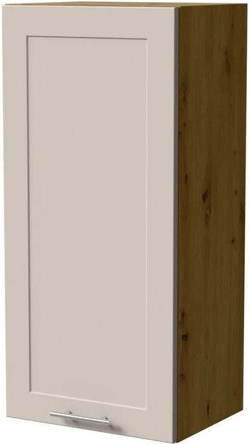 Hängeschrank Feldmann-Wohnen Oslo W4/45 in Eiche Artisan und Kaschmir Matt, B/T/H: 45 x 32,5 x 96 cm - Bild 1