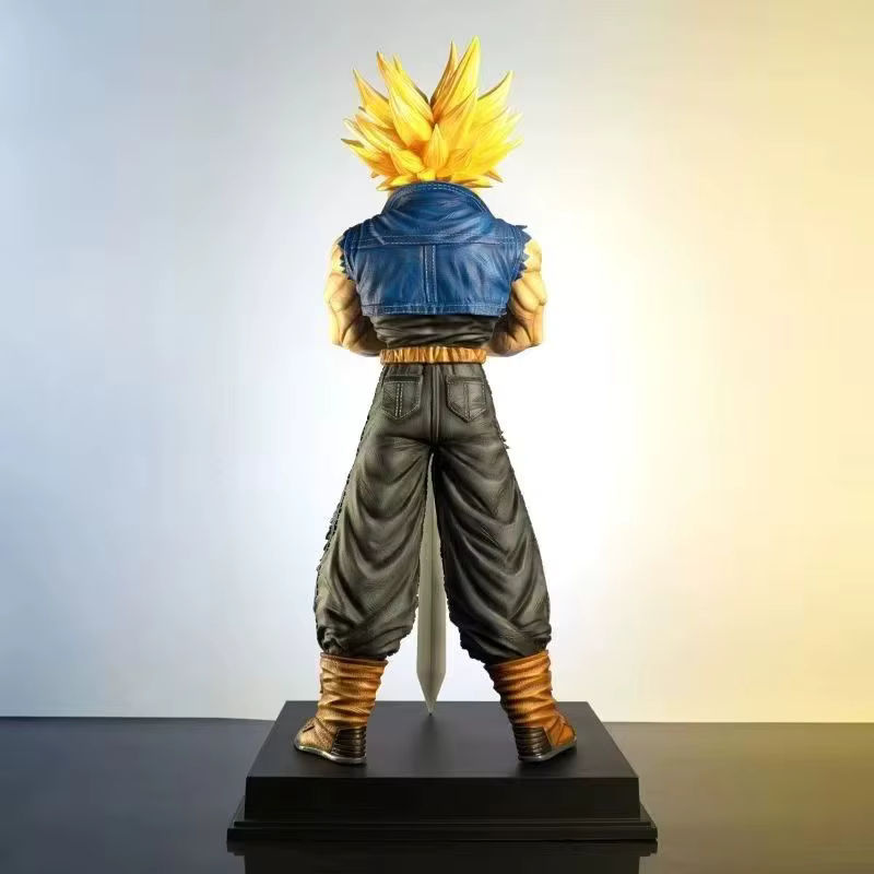Bandai Dragon Ball Z Anime Actionfigur Trunks Statue aus Kunstharz, mehrfarbig, Höhe: 53 cm - Bild 3