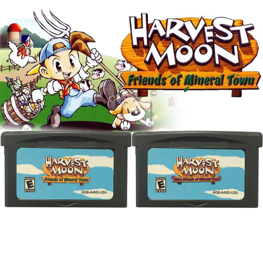 Harvest Moon: Friends of Mineral Town und More Friends of Mineral Town Videospielkassette für GBA, GBA SP und DS von Bandai - Bild 4