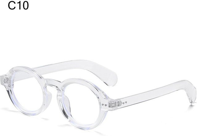 Yiran Health & Beauty Sonnenbrille, rund, Vollrand, Kunststoff, transparent, Unisex - Bild 1