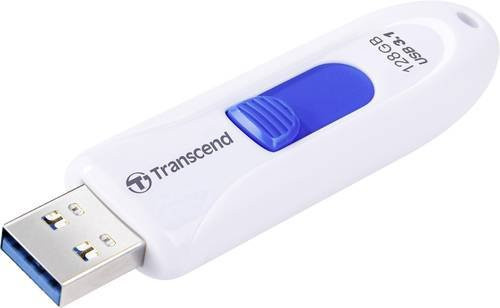 Transcend JetFlash 790 USB-Stick 128 GB USB 3.2 Gen 2 Weiß Blau TS128GJF790W - Bild 1