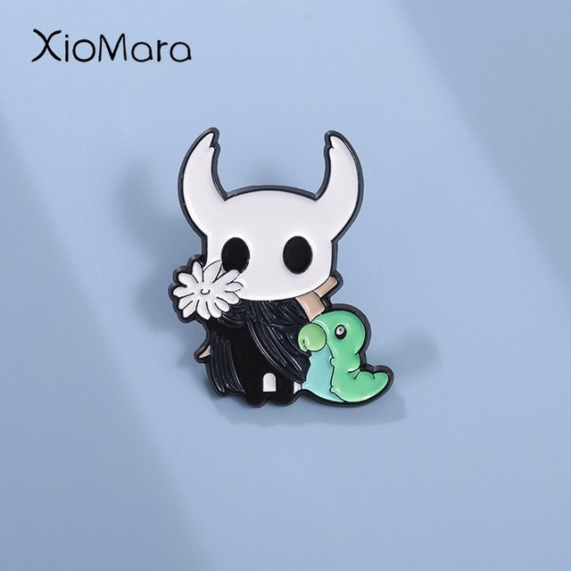 XioMara Brosche Hollow Knight Charakter, Emaille Pins, Unisex - Bild 1
