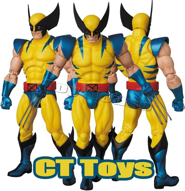 CT Toys Bandai Marvel Mafex 138 Wolverine, Actionfigur, Braun - Bild 1