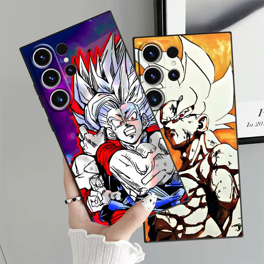 Schwarze weiche Dragon Ball Handyhülle für Samsung Galaxy S21 FE, S20, S23 Ultra, S25 Edge und S24 Plus in Multicolour - Bild 2